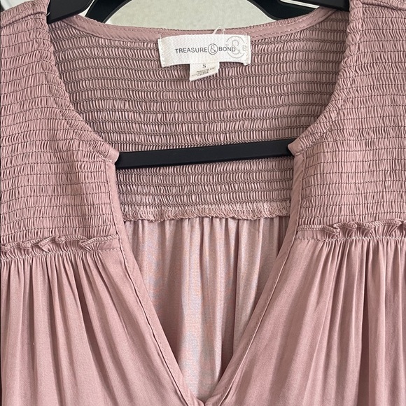 Treasure & Bond Blouse S – Baby Pink, Snag Minor, Excellent Condition - Picture 6 of 14